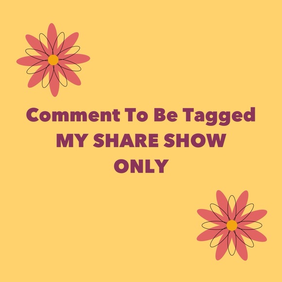 ⭐️Please COMMENT OR LIKE ❤️ To Be Tagged In MY SHARE SHOW ONLY⭐️ - Picture 1 of 1
